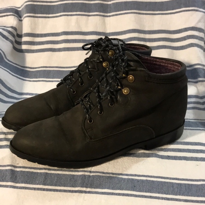 FleeceLined Leather Boots Defrosters Brand